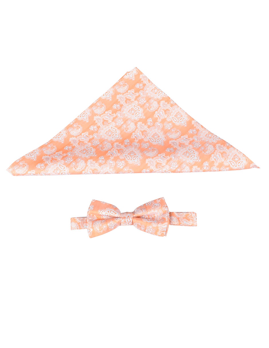 Set de moño y pañuelo para hombre