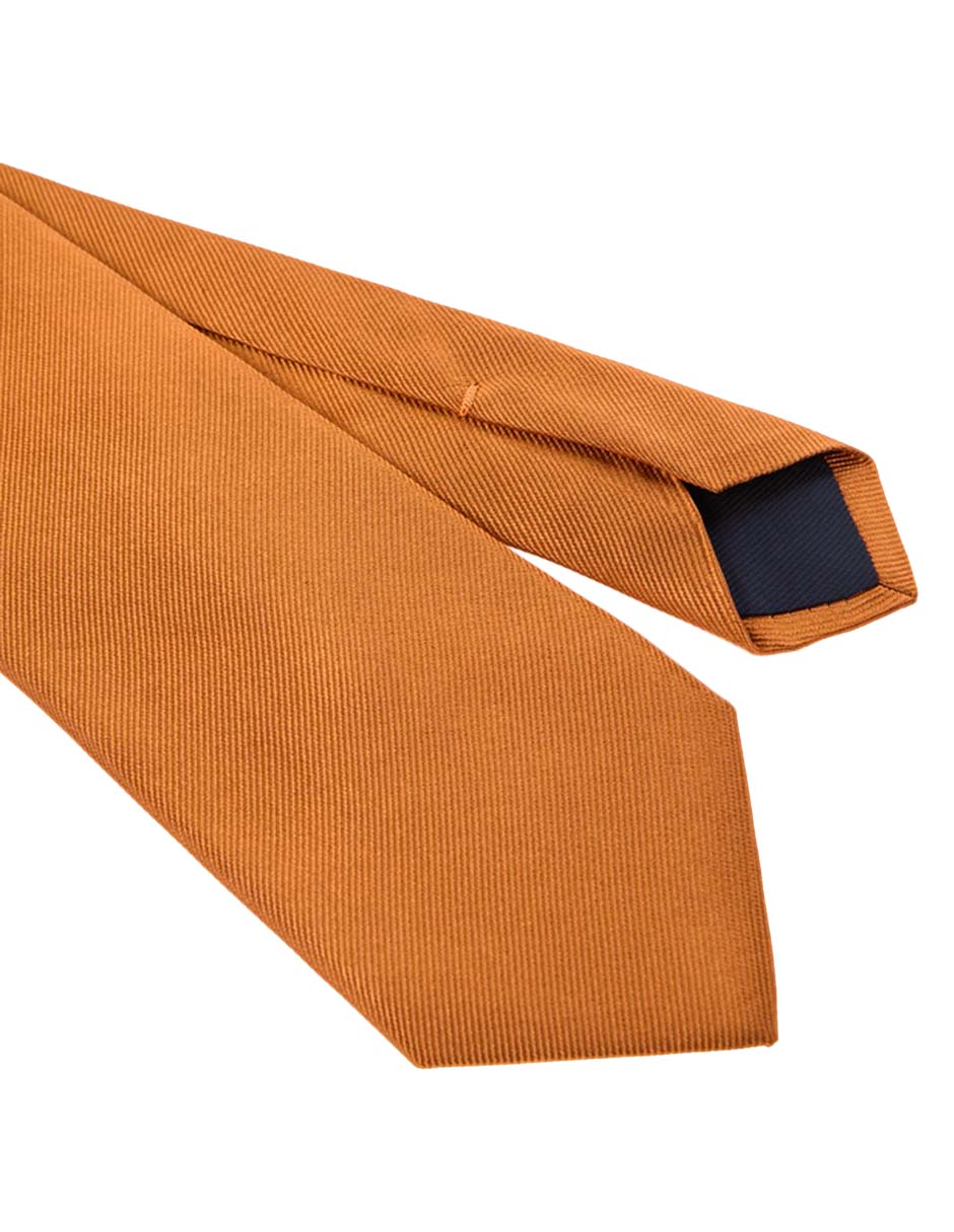 CORBATA SCAPPINO LISO SEDA, NARANJA