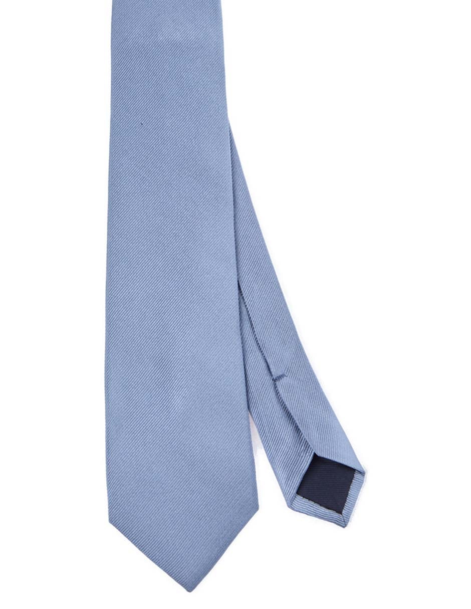 Corbata regular de seda para estampado liso para hombre