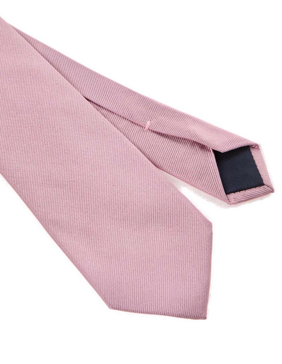 Corbata regular de seda para estampado liso para hombre 3