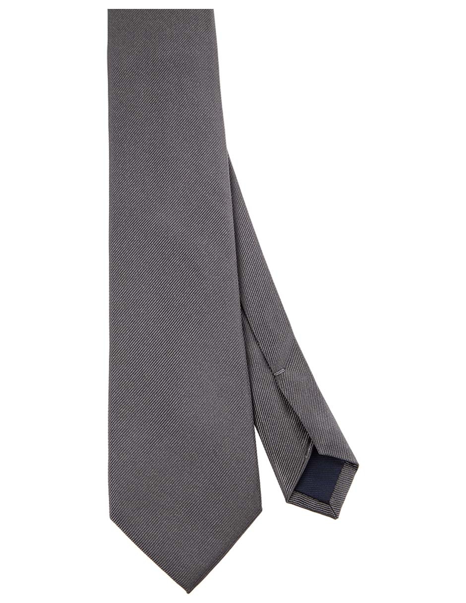 Corbata regular de seda para estampado liso para hombre