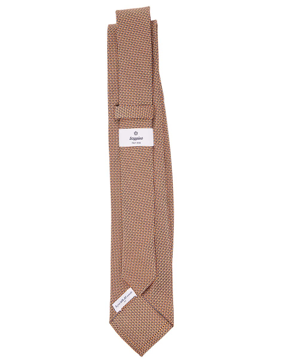 CORBATA SCAPPINO LISO SEDA, NARANJA
