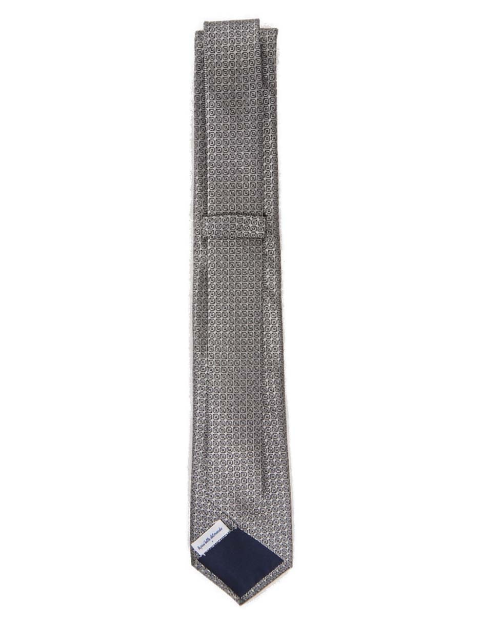 CORBATA SCAPPINO LUNARES SED, PLATEADO