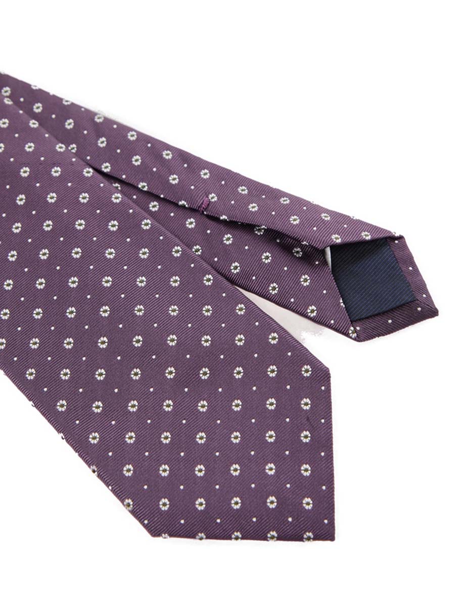 CORBATA SCAPPINO FLORAL SEDA, VIOLETA