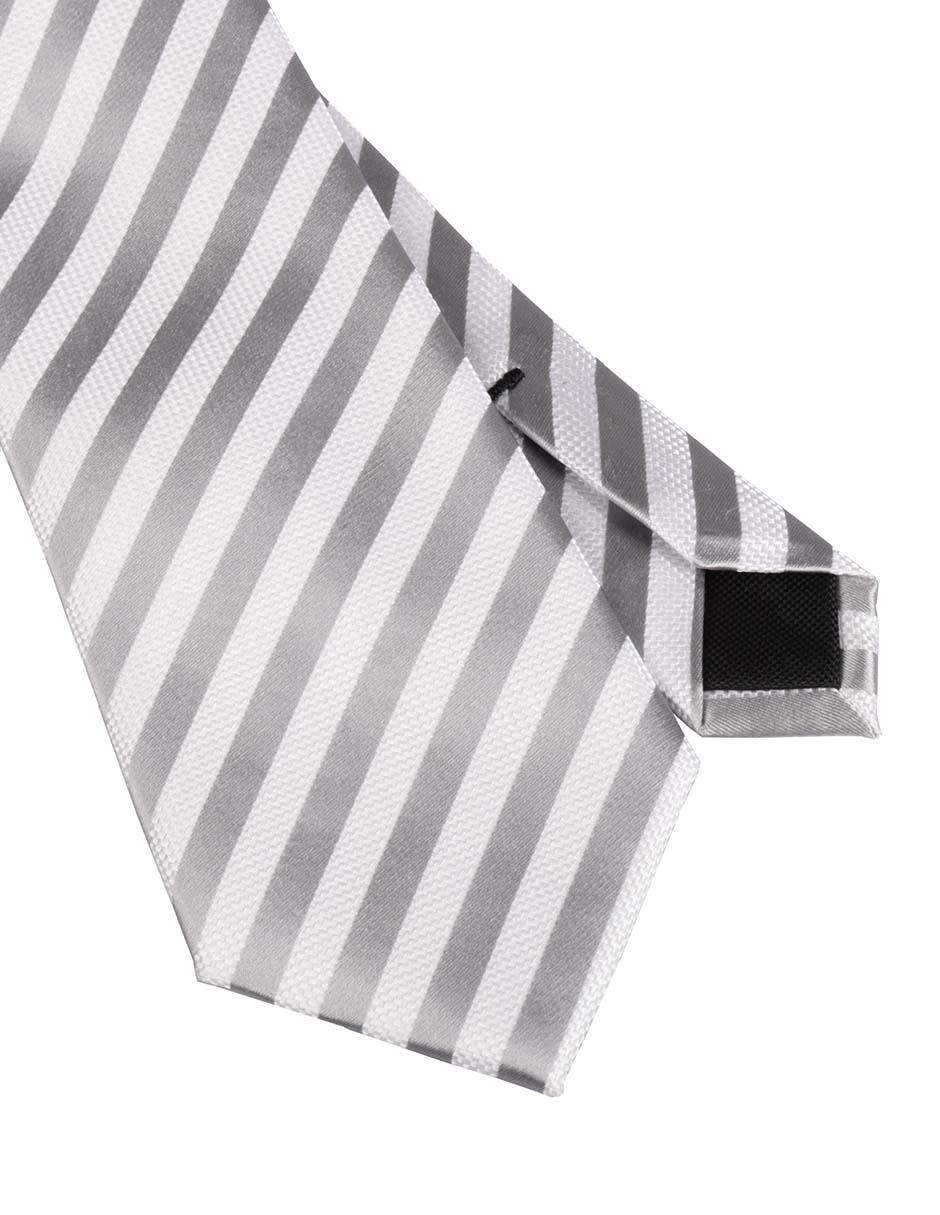 Corbata regular estampado a rayas para hombre