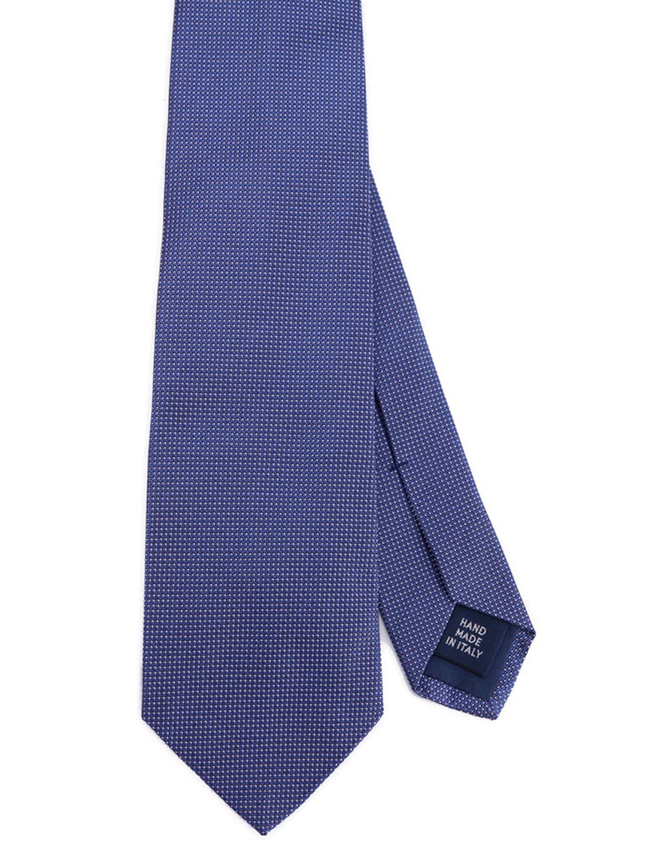 Corbata regular estampado lunares para hombre
