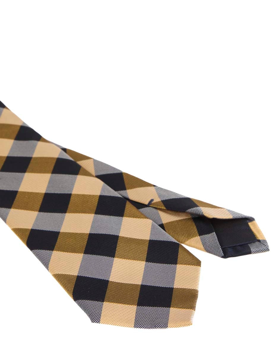 CORBATA SCAPPINO A RAYAS SED, AMARILLO