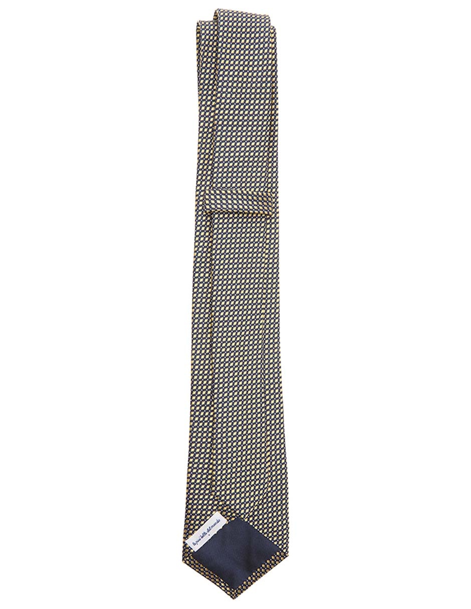 CORBATA SCAPPINO MICROPRINT , AMARILLO