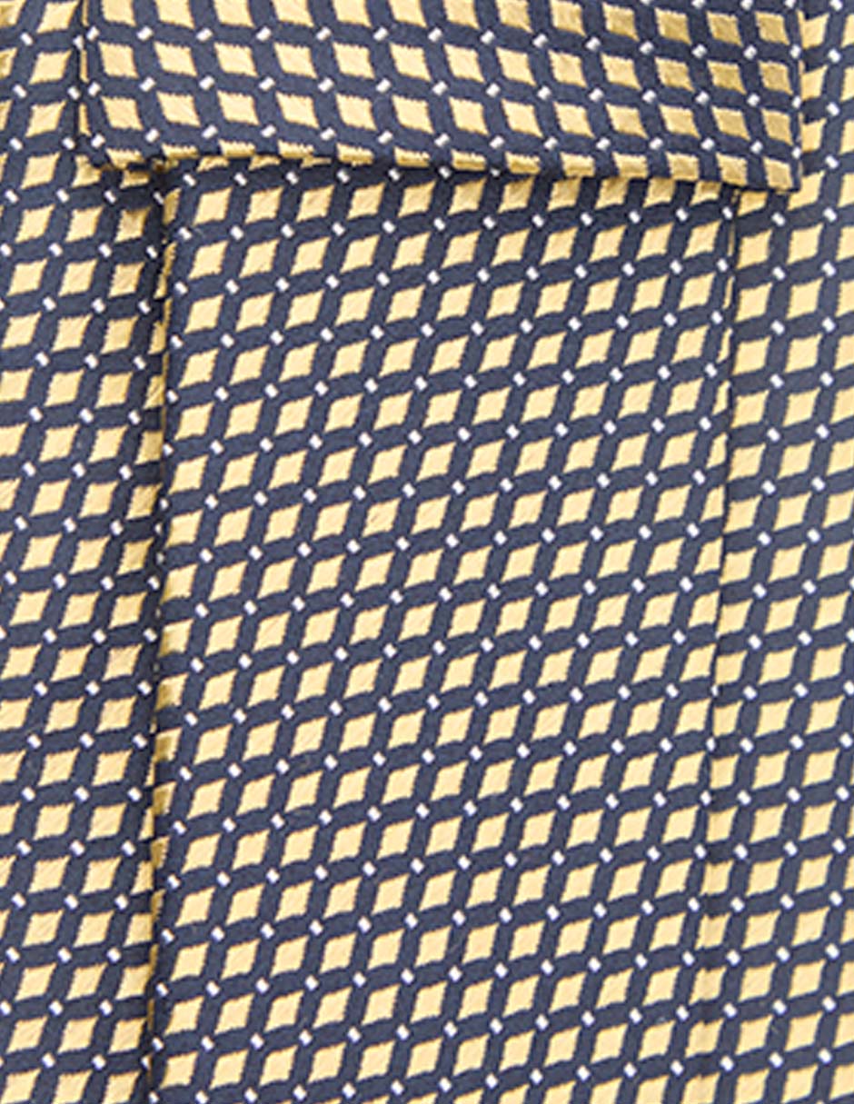 CORBATA SCAPPINO MICROPRINT , AMARILLO
