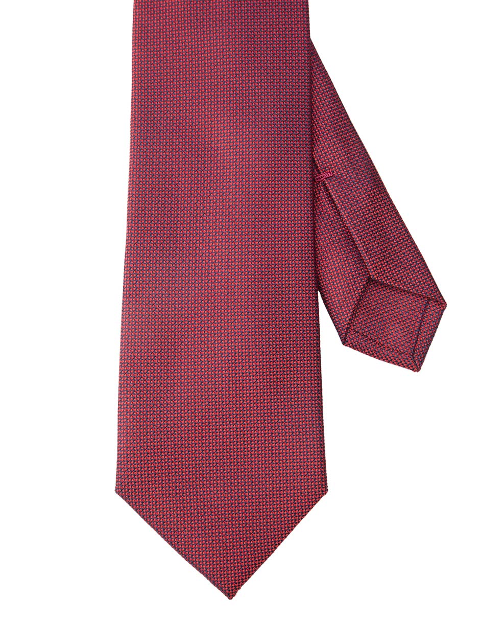 Corbata regular de seda para hombre