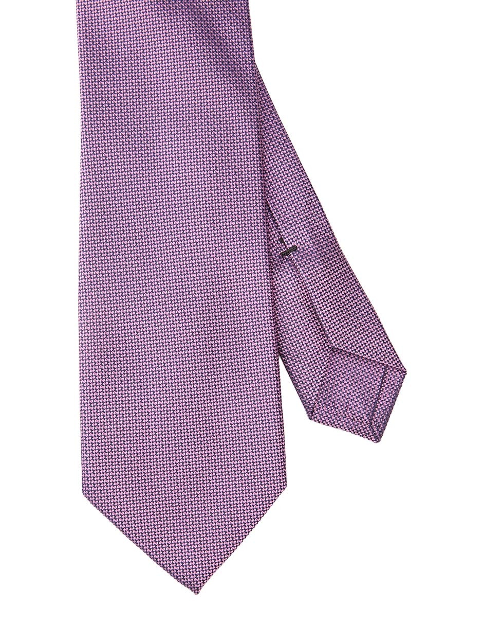 Corbata regular de seda para hombre
