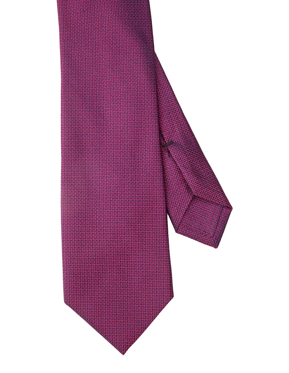 Corbata regular de seda para hombre