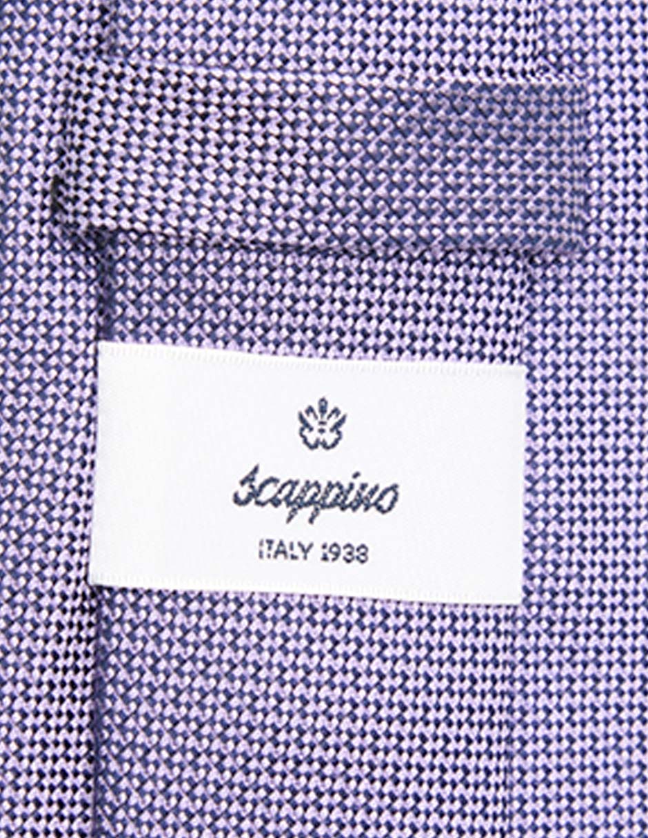 Corbata regular de seda para hombre 4