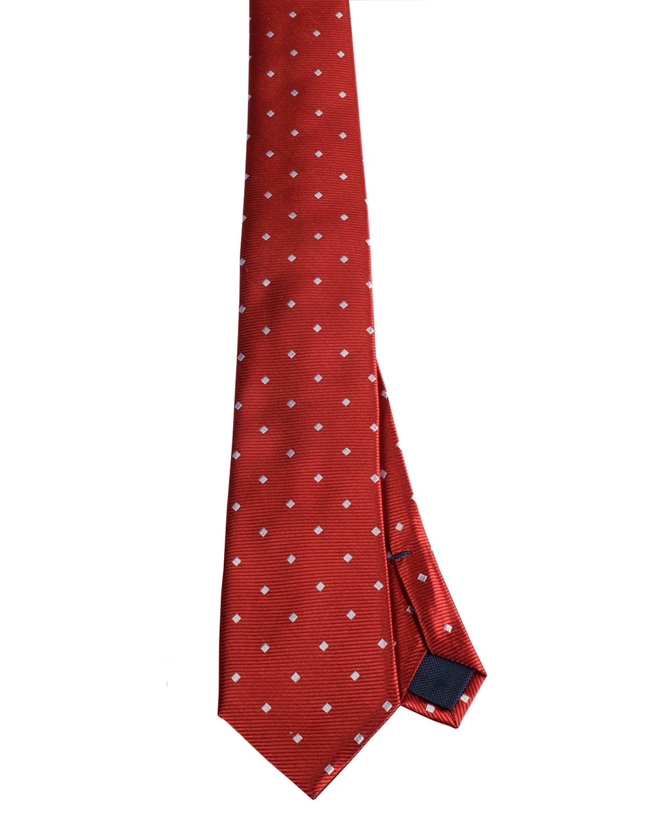 Corbata regular estampado a cuadros para hombre