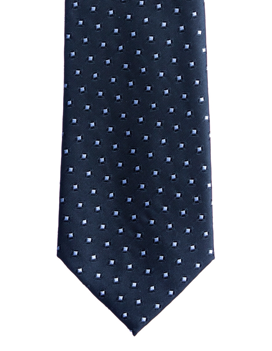 Corbata regular estampado a cuadros para hombre