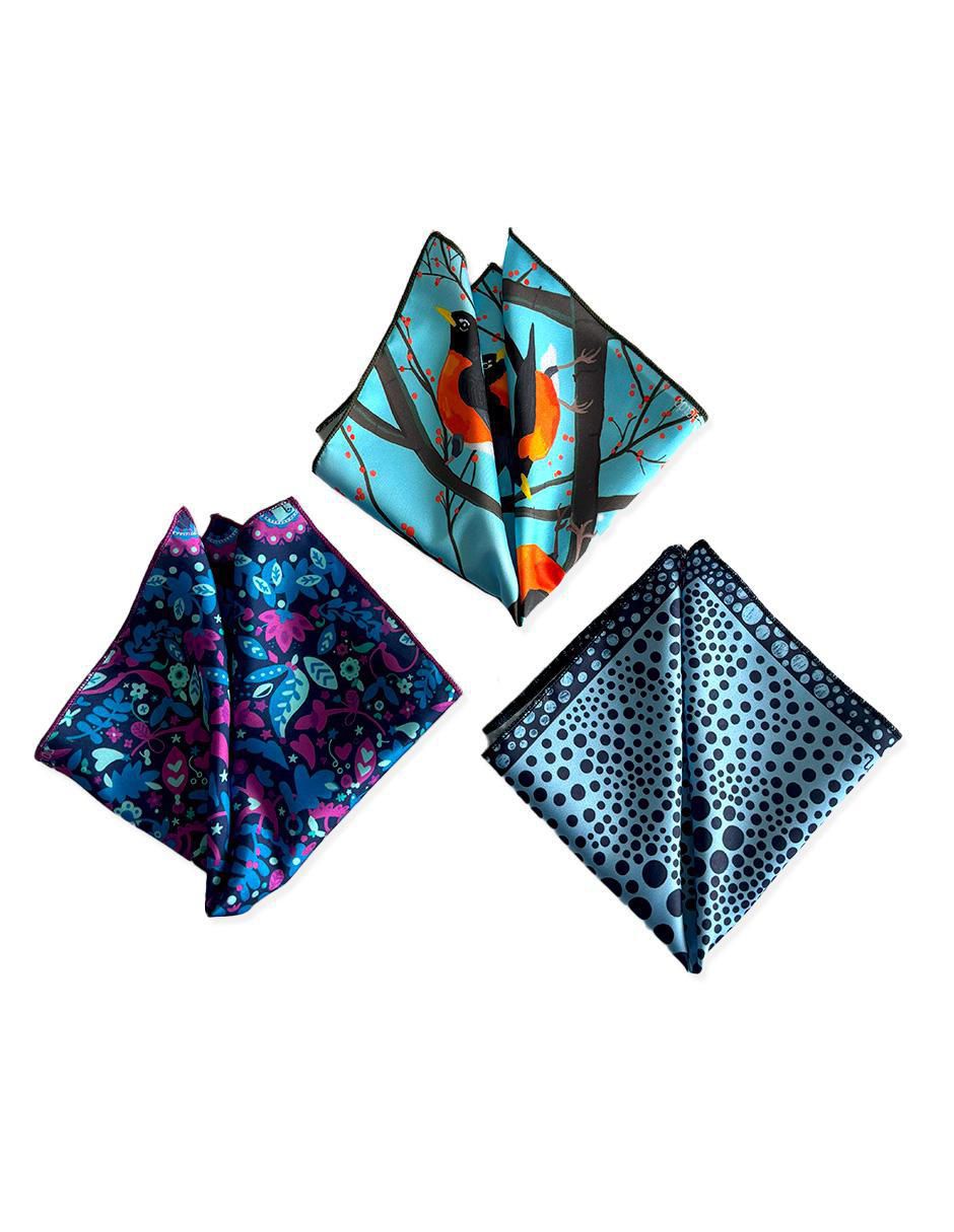 Set de pañuelos de satín