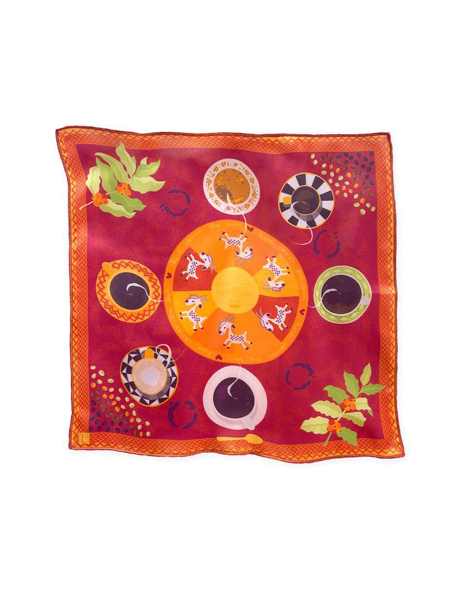 Set pañuelos de satín 4