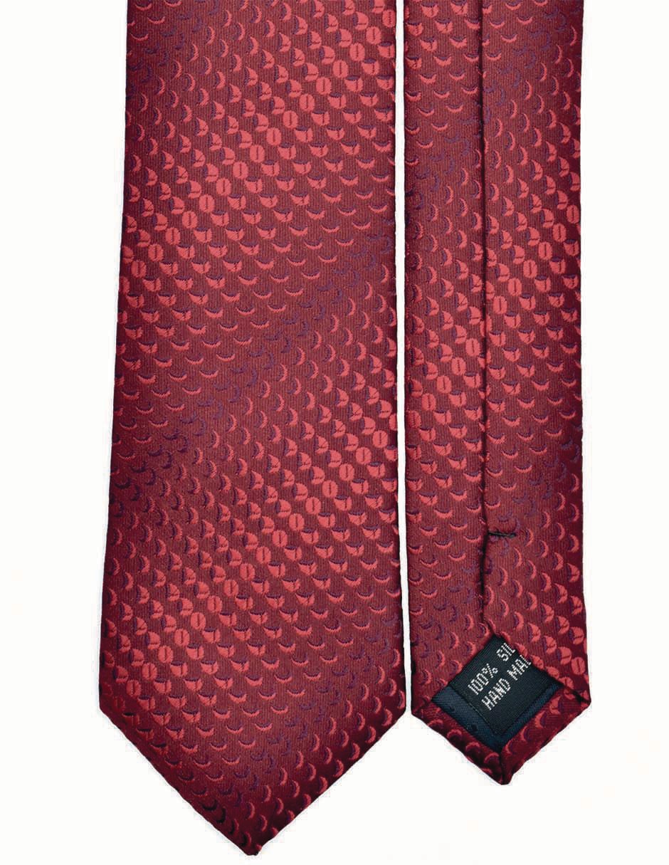 Set corbata U.S Polo Assn. slim de seda estampado rombos para hombre 4