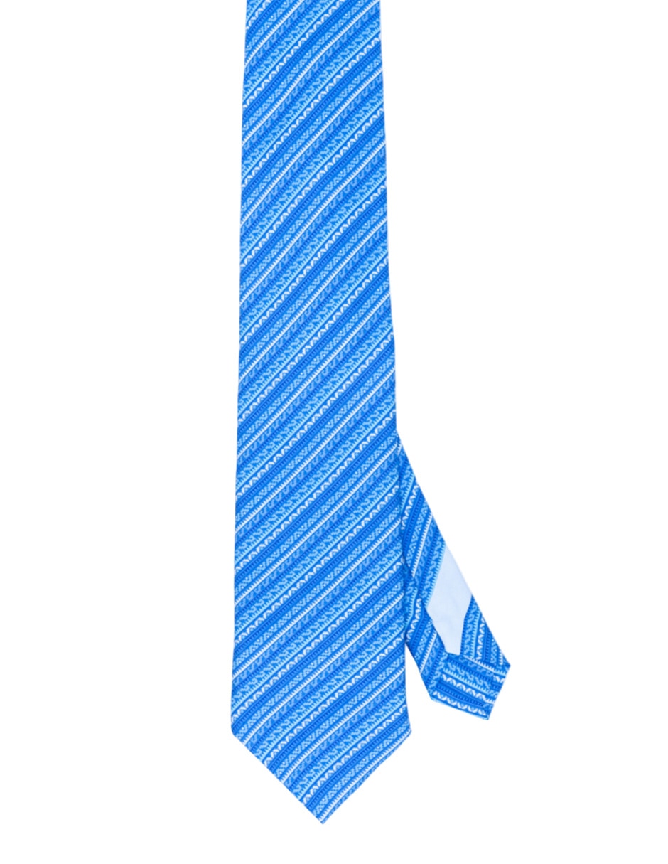 Corbata regular de seda para hombre