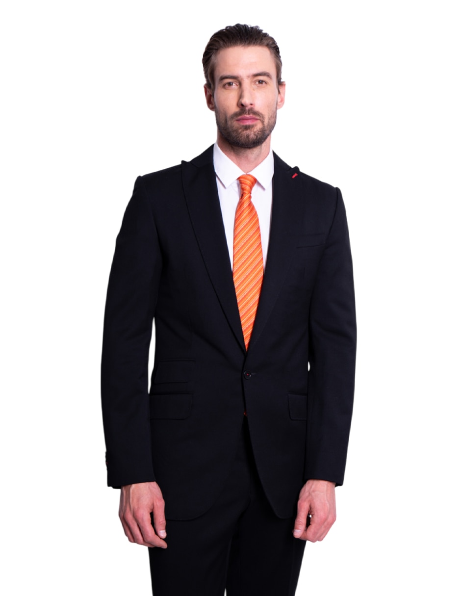 Corbata regular de seda para hombre 4
