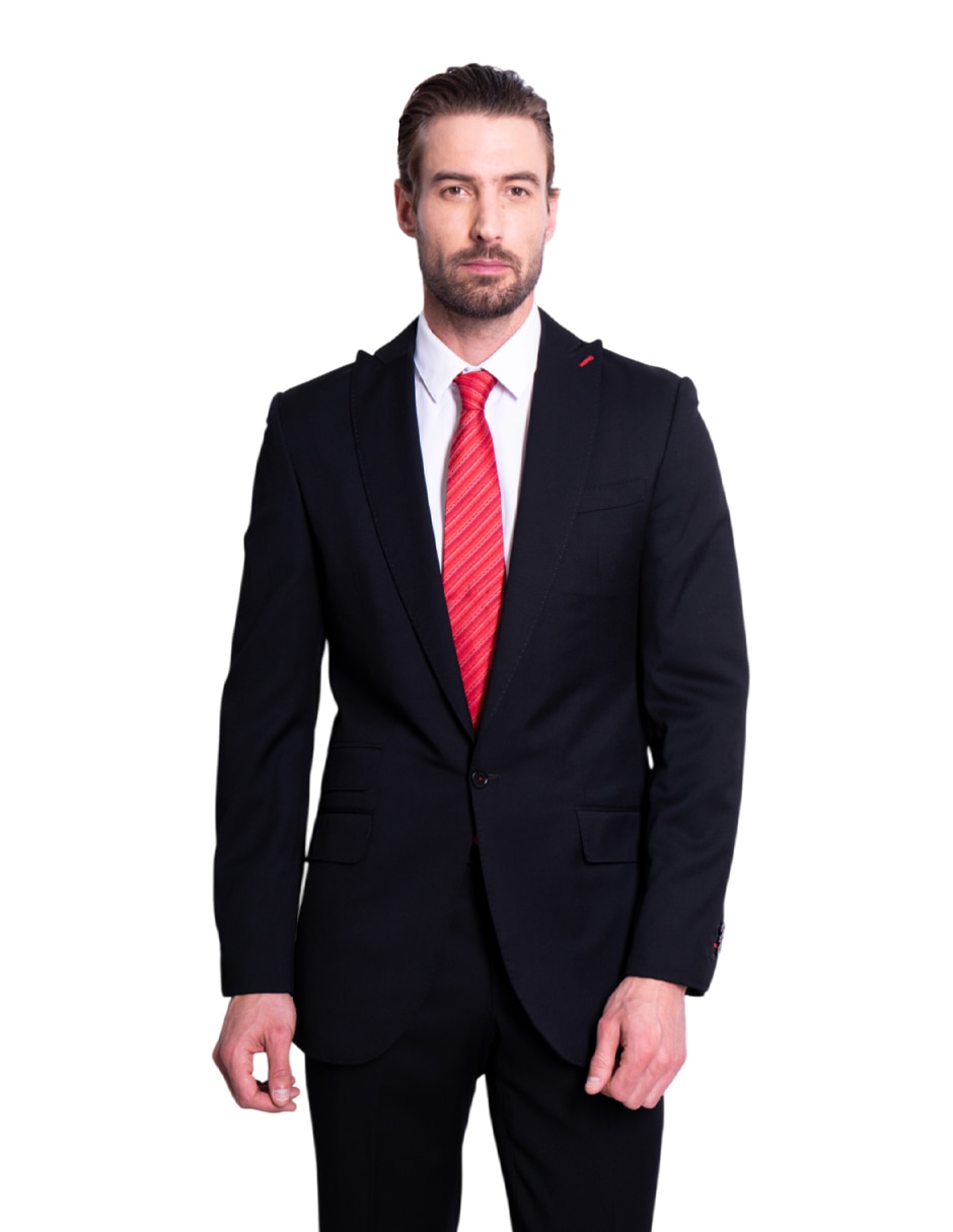 Corbata regular de seda para hombre 3
