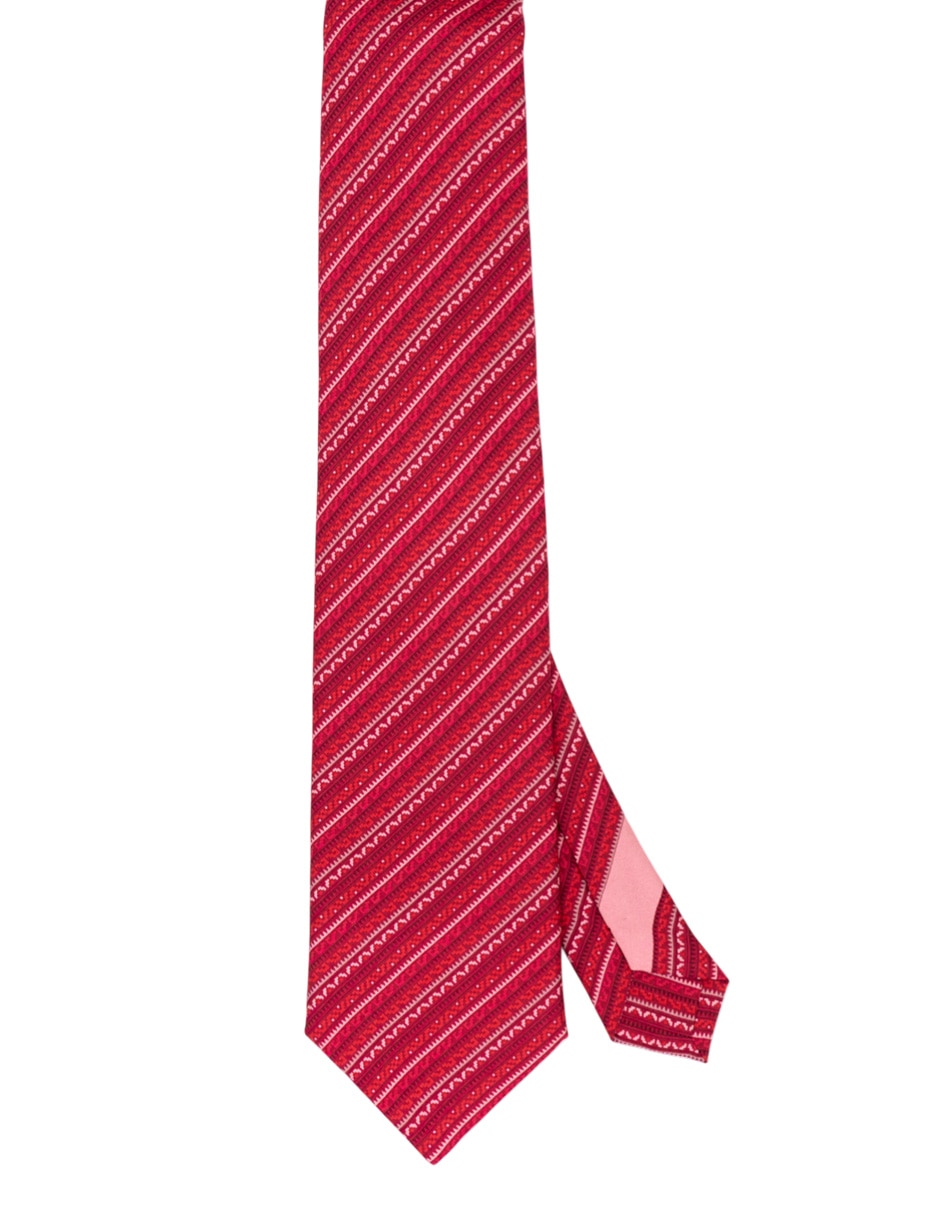 Corbata regular de seda para hombre