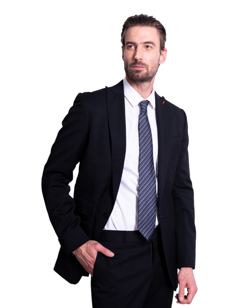 Corbata regular de seda estampada para hombre 3