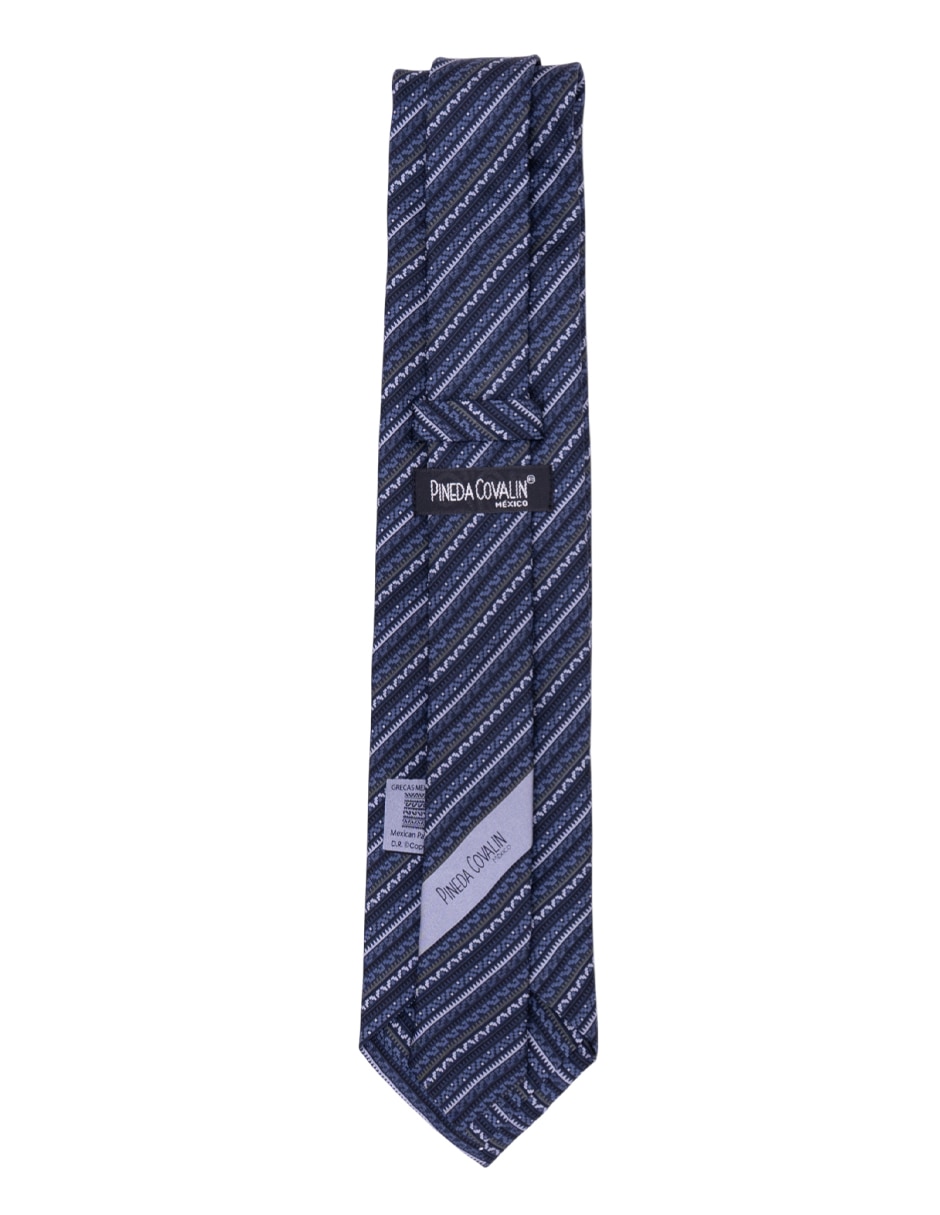 Corbata regular de seda estampada para hombre 5