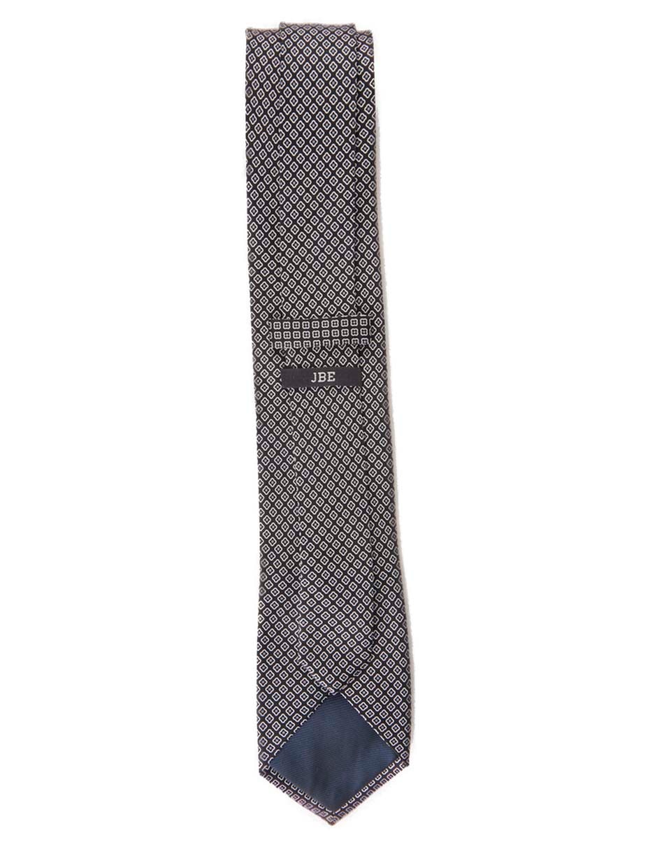 Corbata regular de seda estampado floral para hombre 2