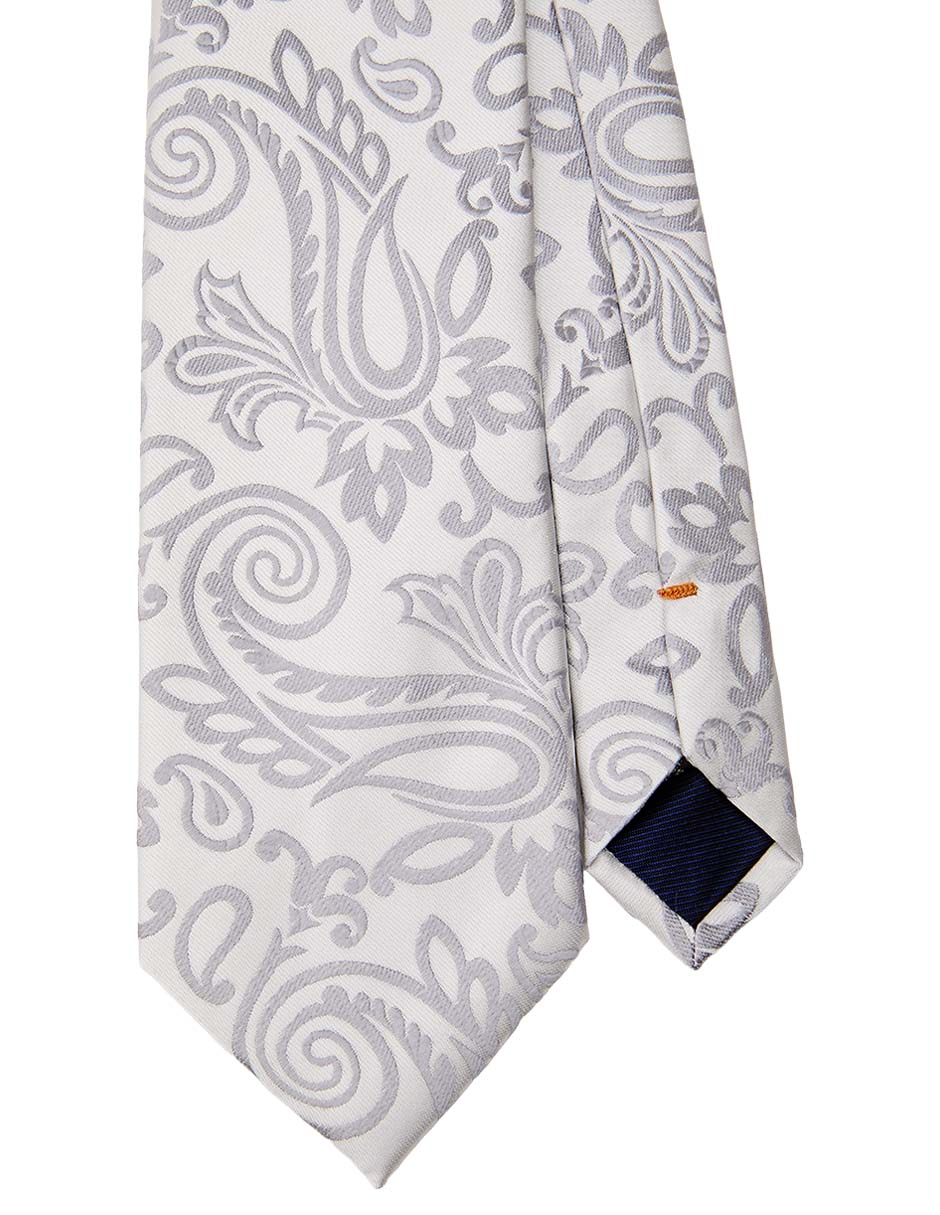 Corbata regular de seda para hombre