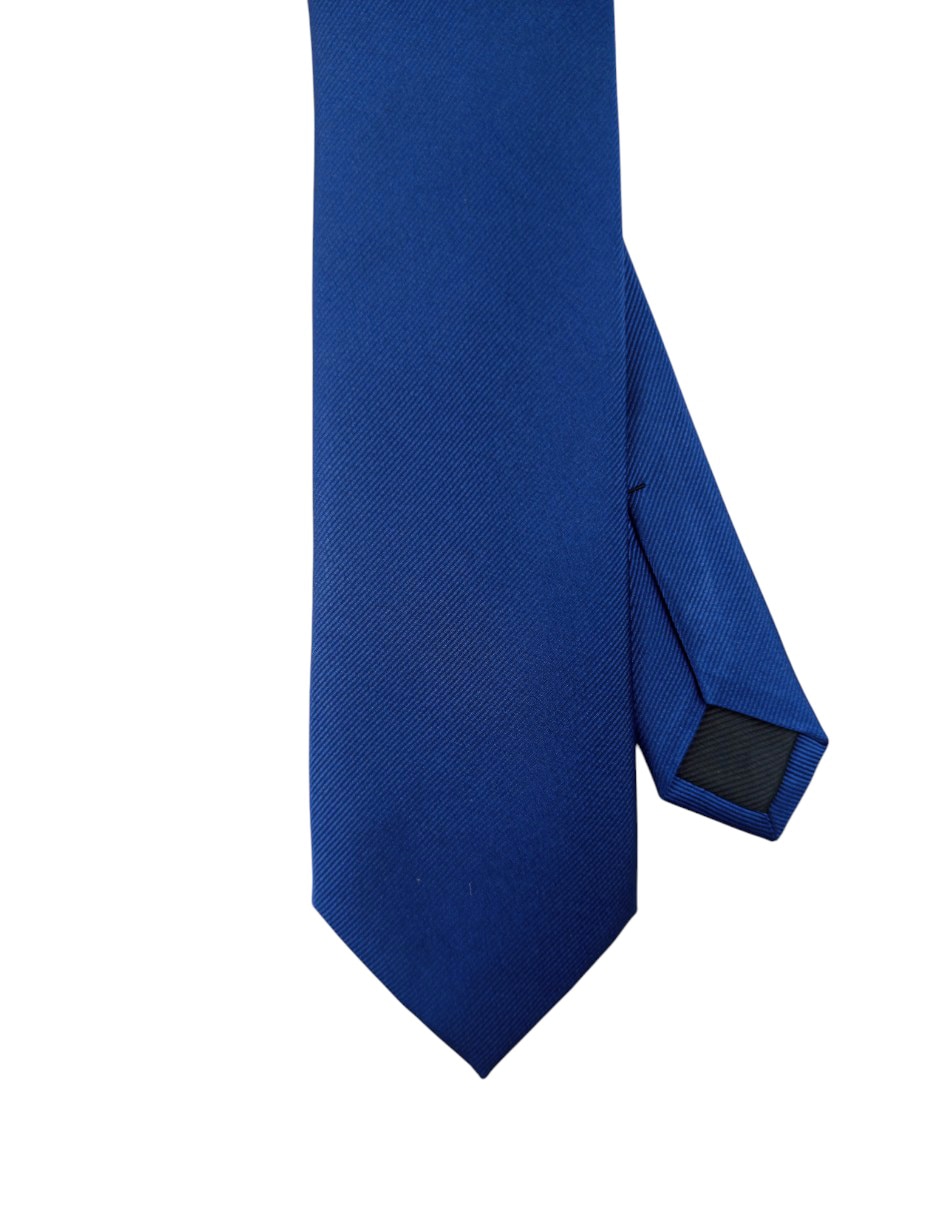 Corbata 6-8.5 cm de seda estampado liso para hombre