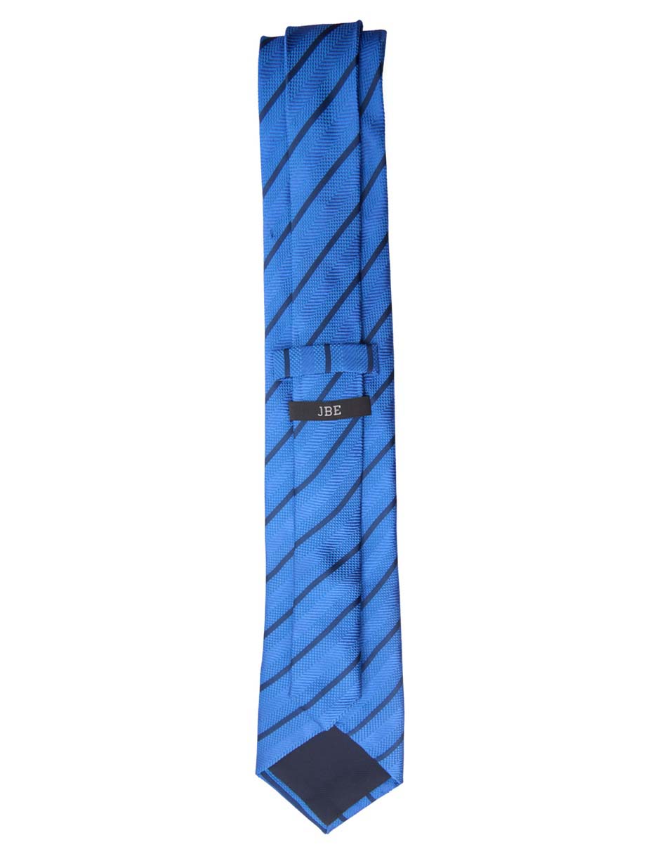 Corbata regular estampado a rayas para hombre 4