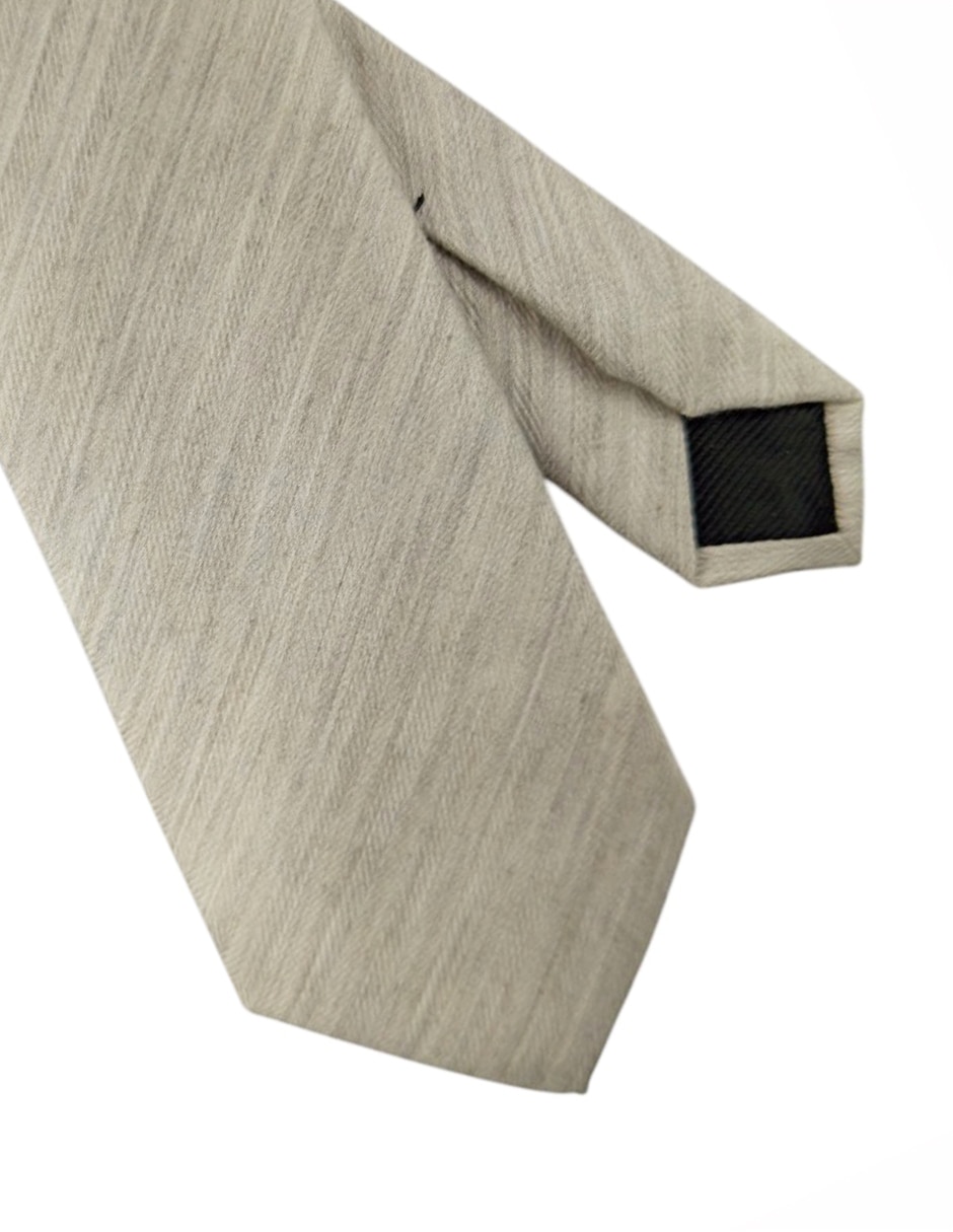 Corbata 6-8.5 cm de seda estampado liso para hombre 2