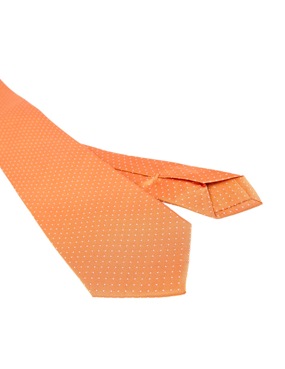 CORBATA SCAPPINO LUNARES SEDA, NARANJA