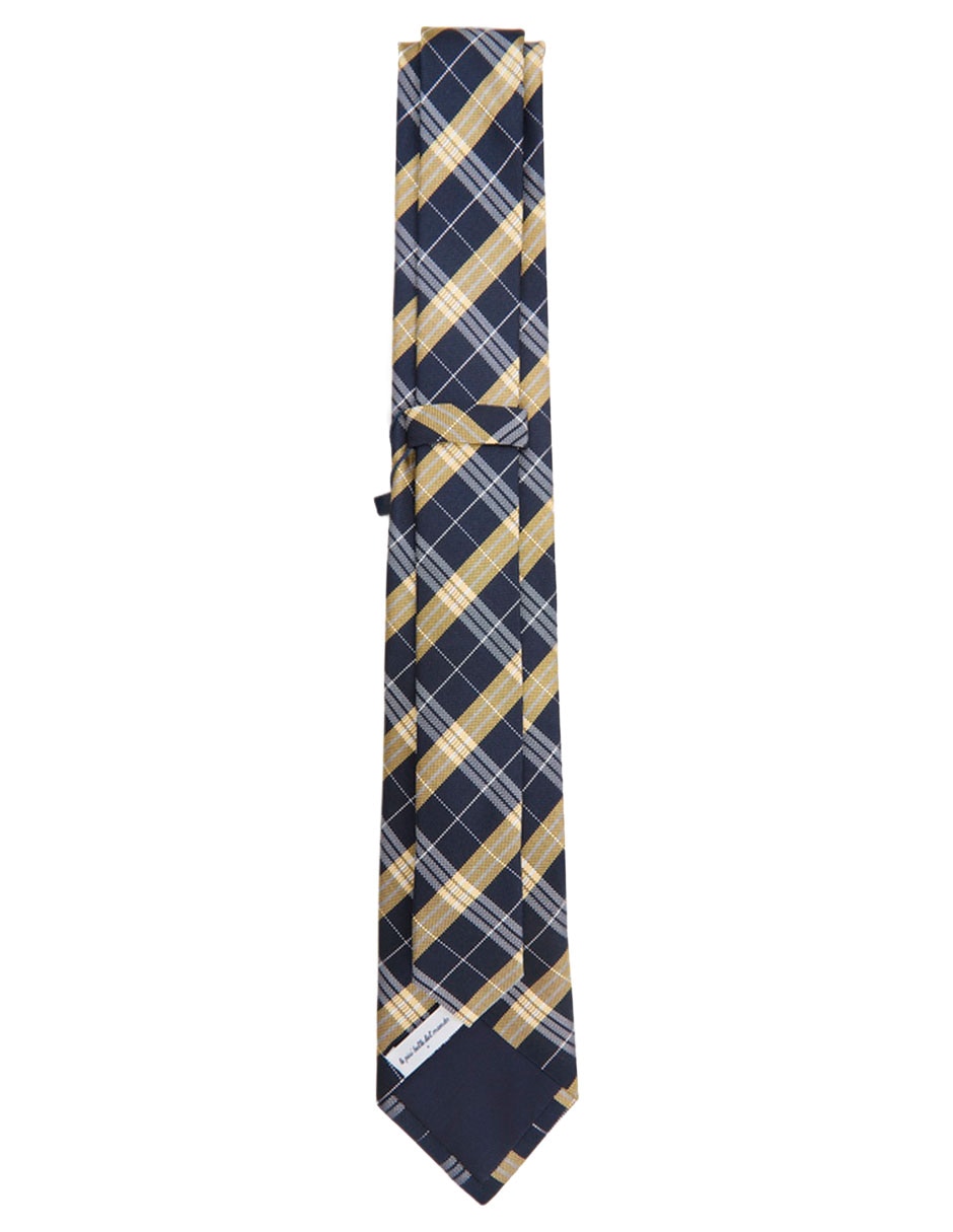 CORBATA SCAPPINO A RAYAS SED, AMARILLO