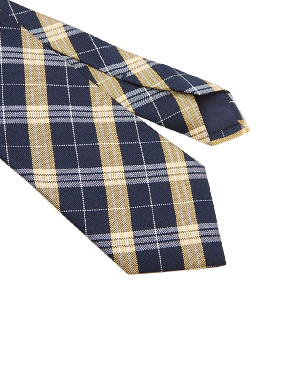 CORBATA SCAPPINO A RAYAS SED, AMARILLO