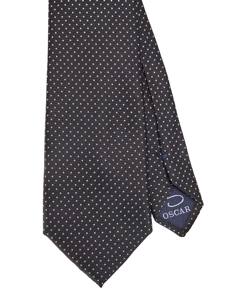 Corbata regular estampado lunares para hombre Corbata regular estampado lunares para hombre