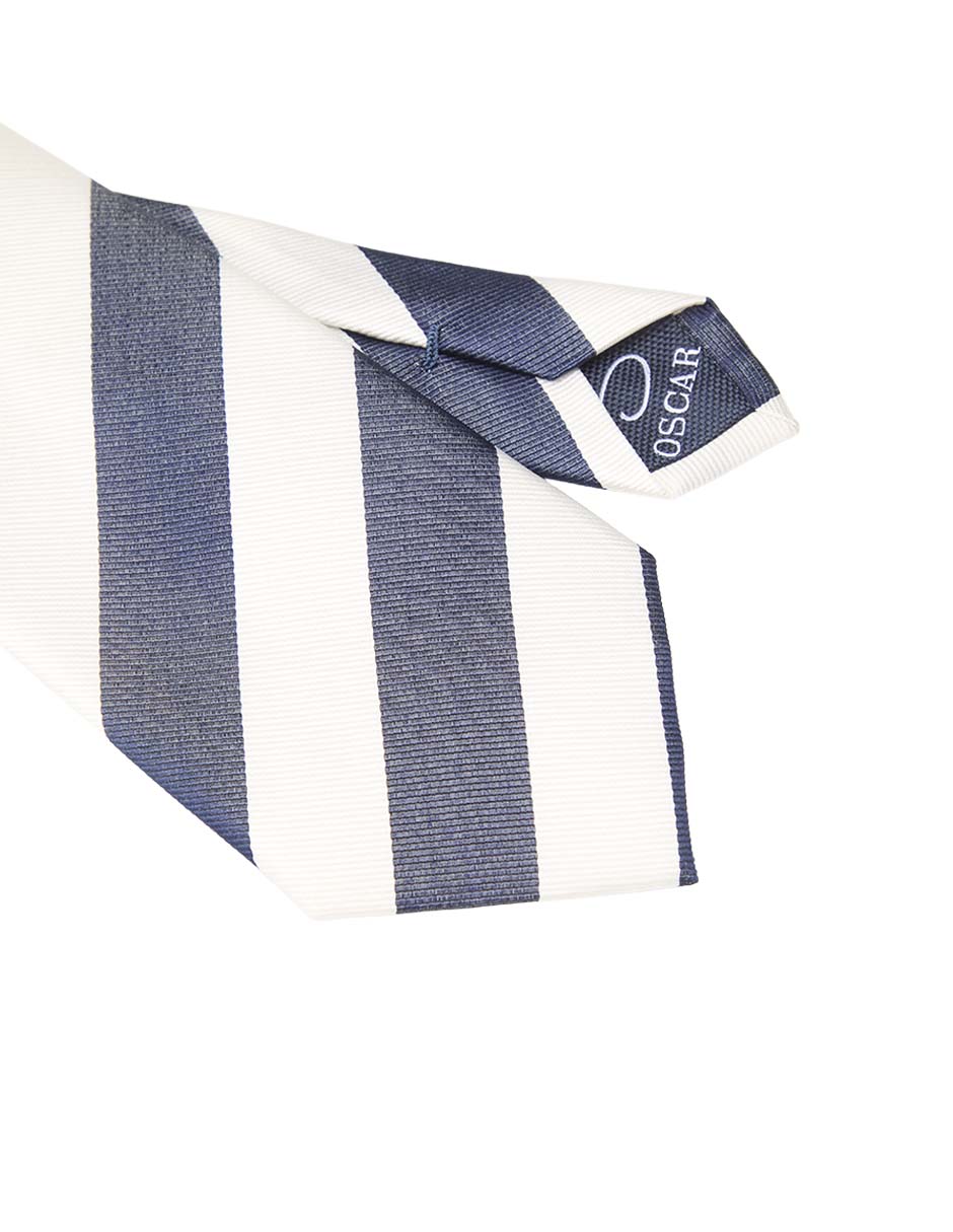 Corbata regular estampado a rayas para hombre 3