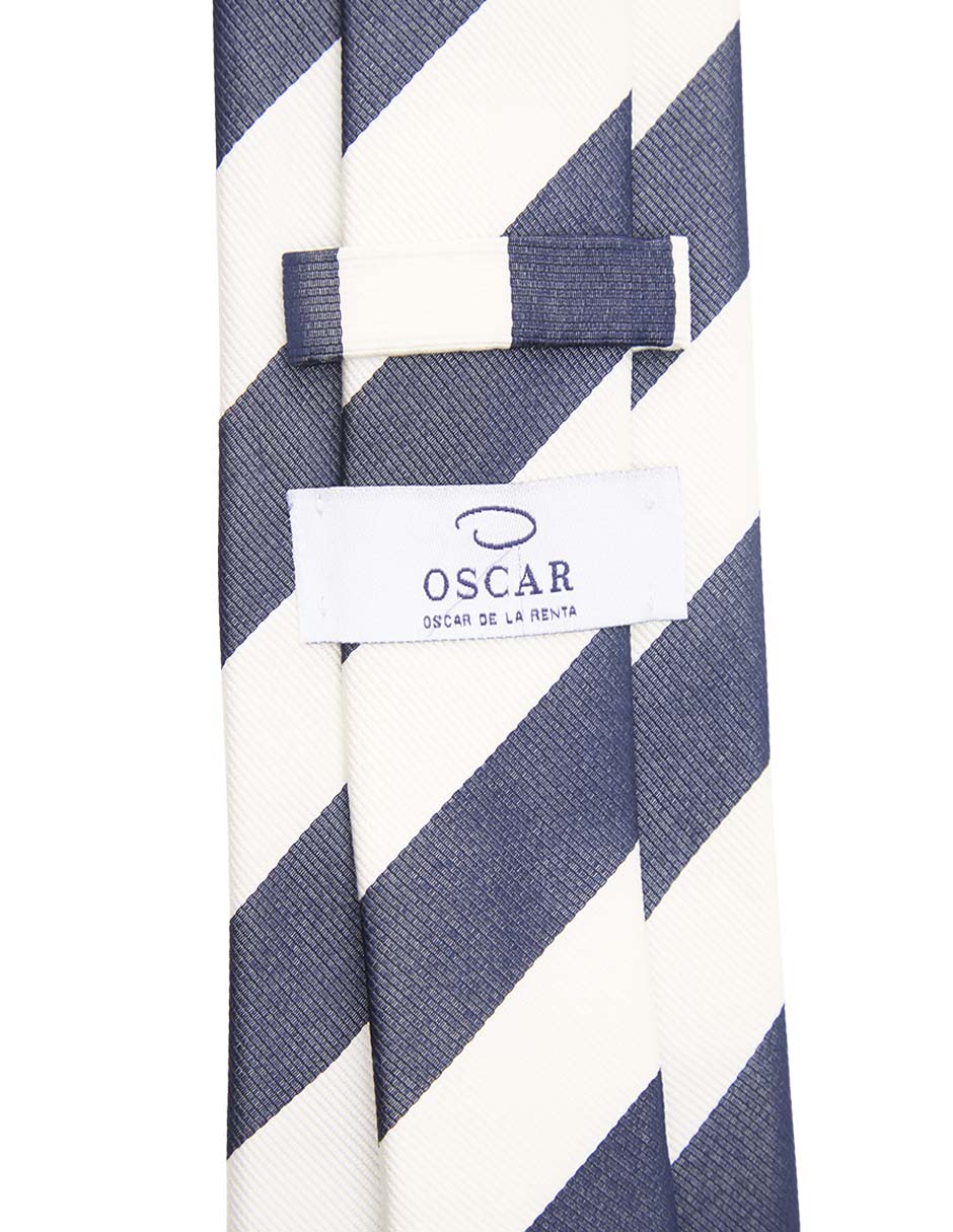 Corbata regular estampado a rayas para hombre 4