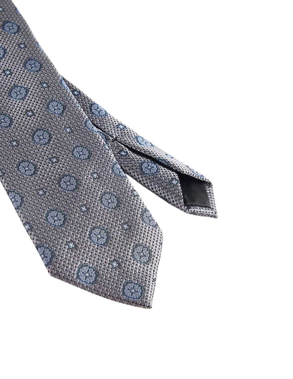 Corbata regular estampado macroprint para hombre 5