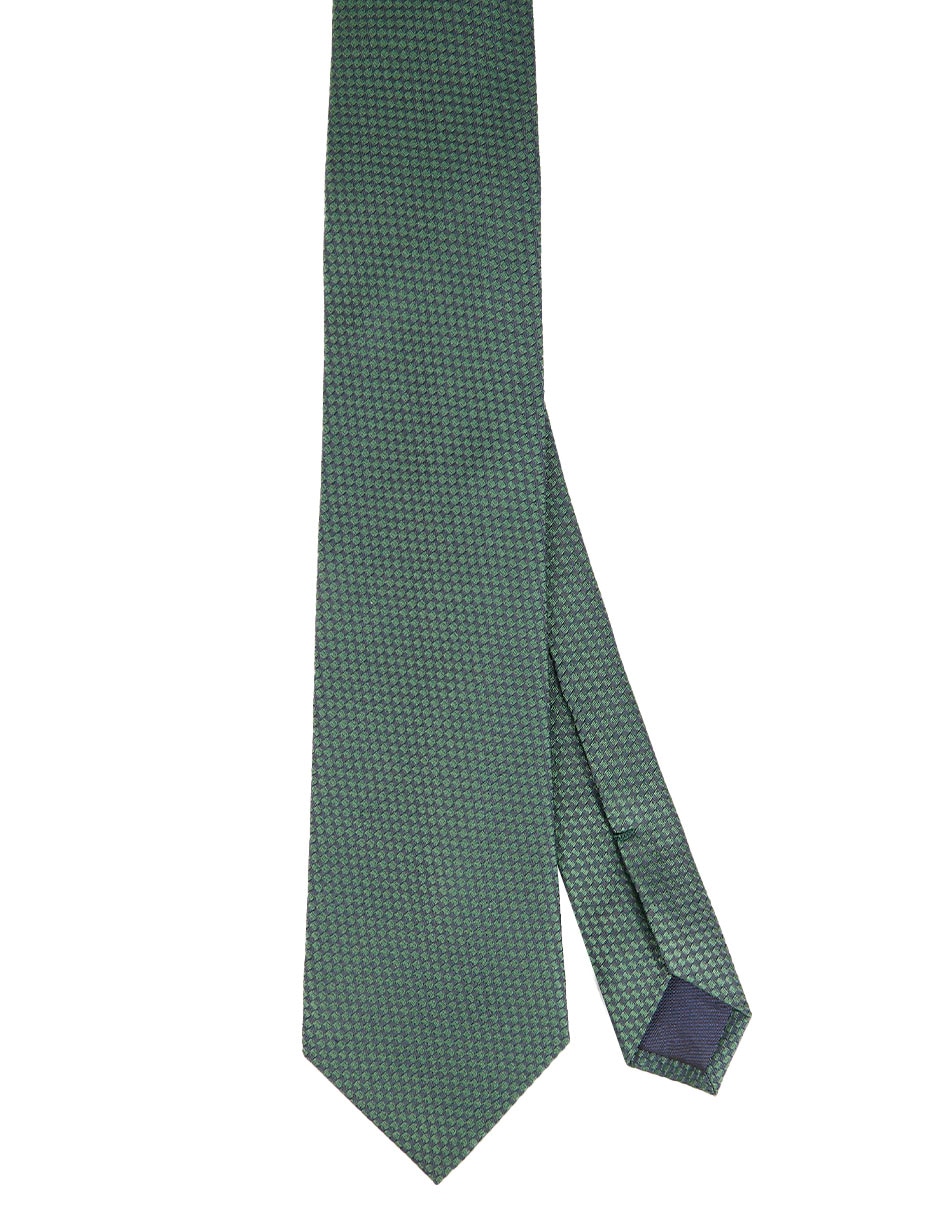 Corbata regular de seda estampado rombos para hombre Corbata regular de seda estampado rombos para hombre