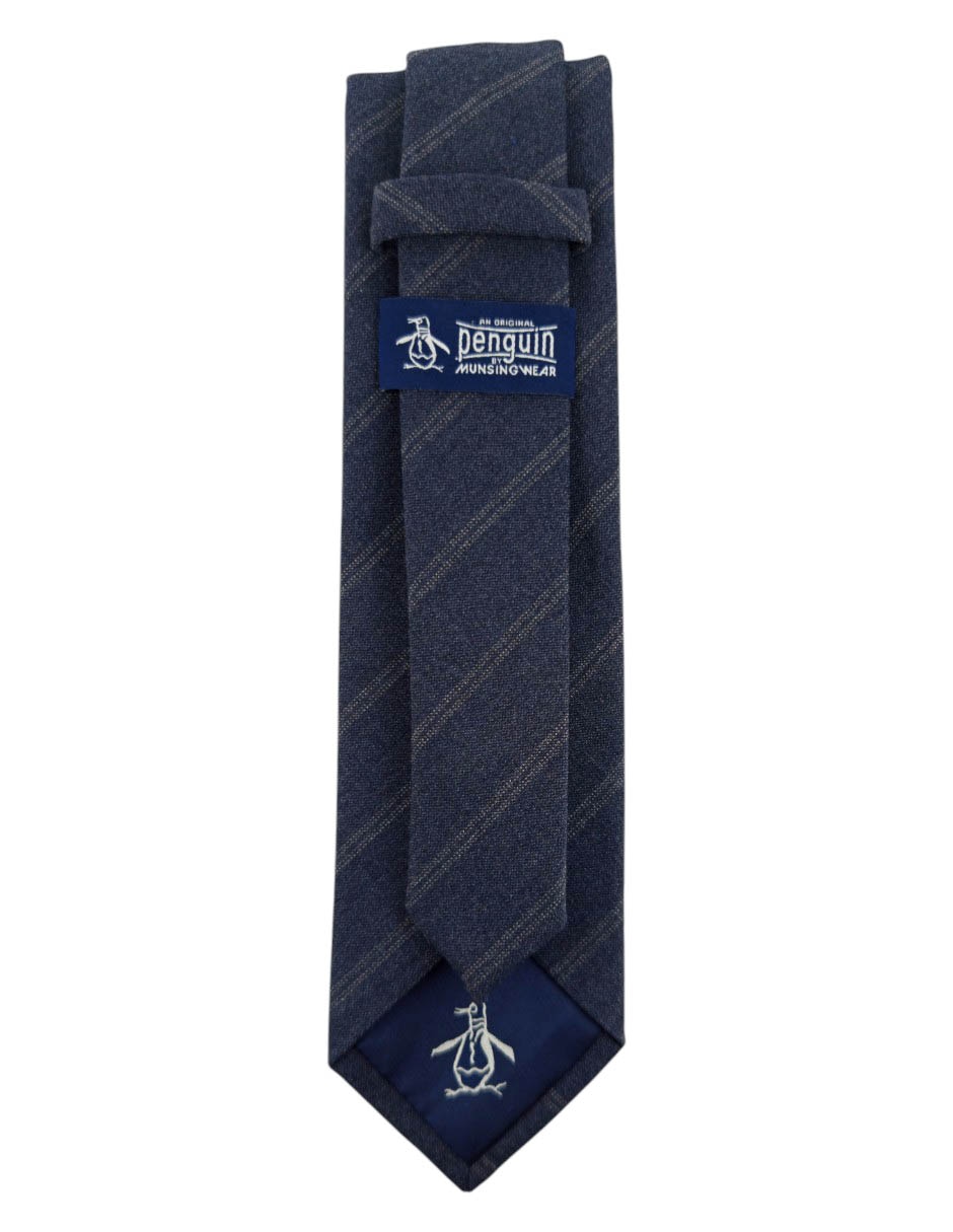 Corbata regular estampado a rayas para hombre 3