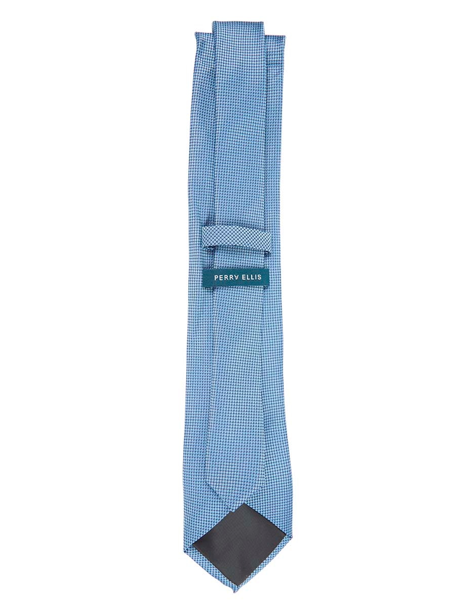 Corbata regular estampado microprint para hombre 4