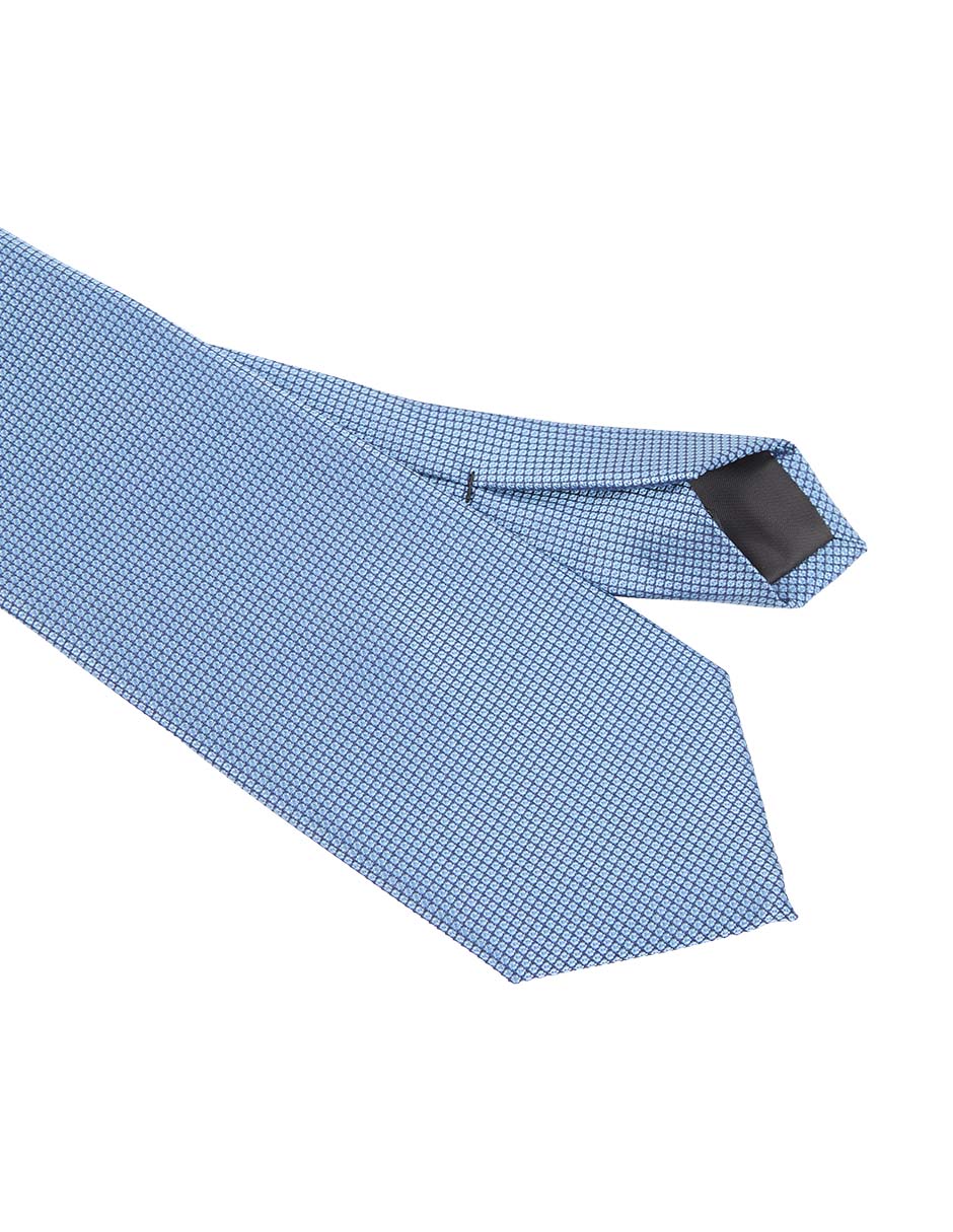 Corbata regular estampado microprint para hombre 5