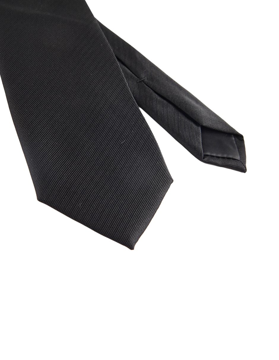 Corbata regular estampado liso para hombre 3