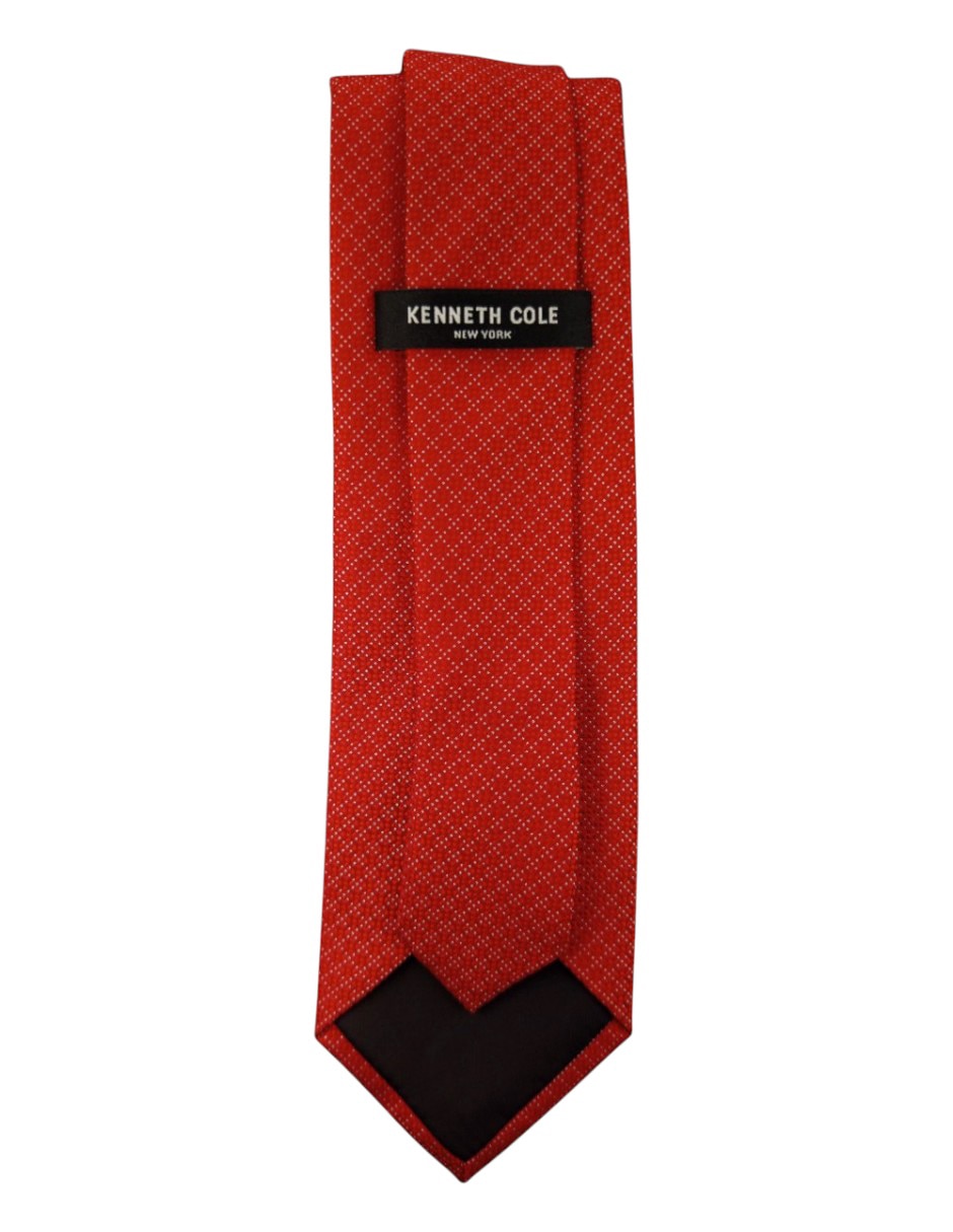 Corbata regular estampado a cuadros para hombre