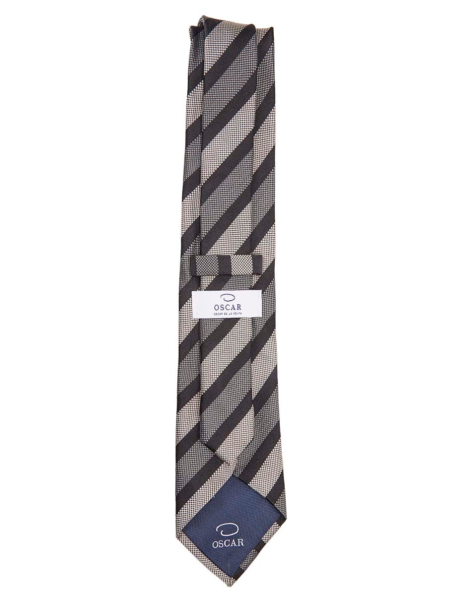 Corbata estampado a rayas para hombre 2
