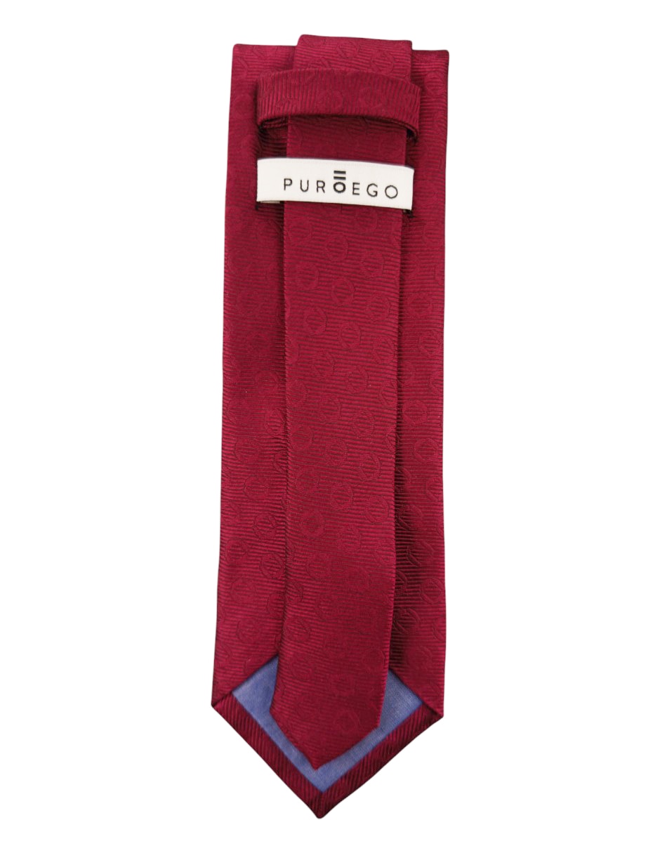 CORBATA PUROEGO GEOMÉTRICO REGUL, VINOA