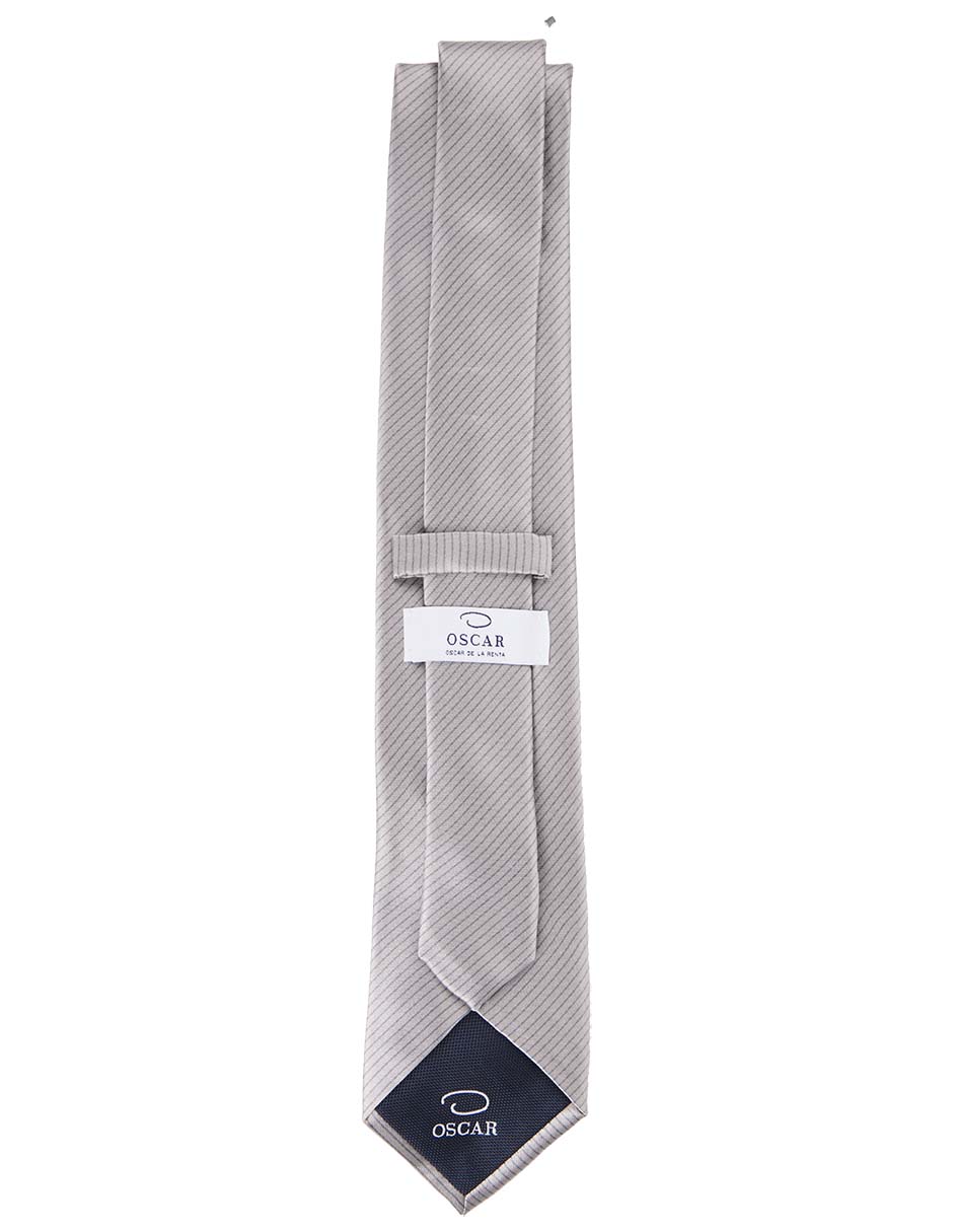 Corbata regular estampado a rayas para hombre 2