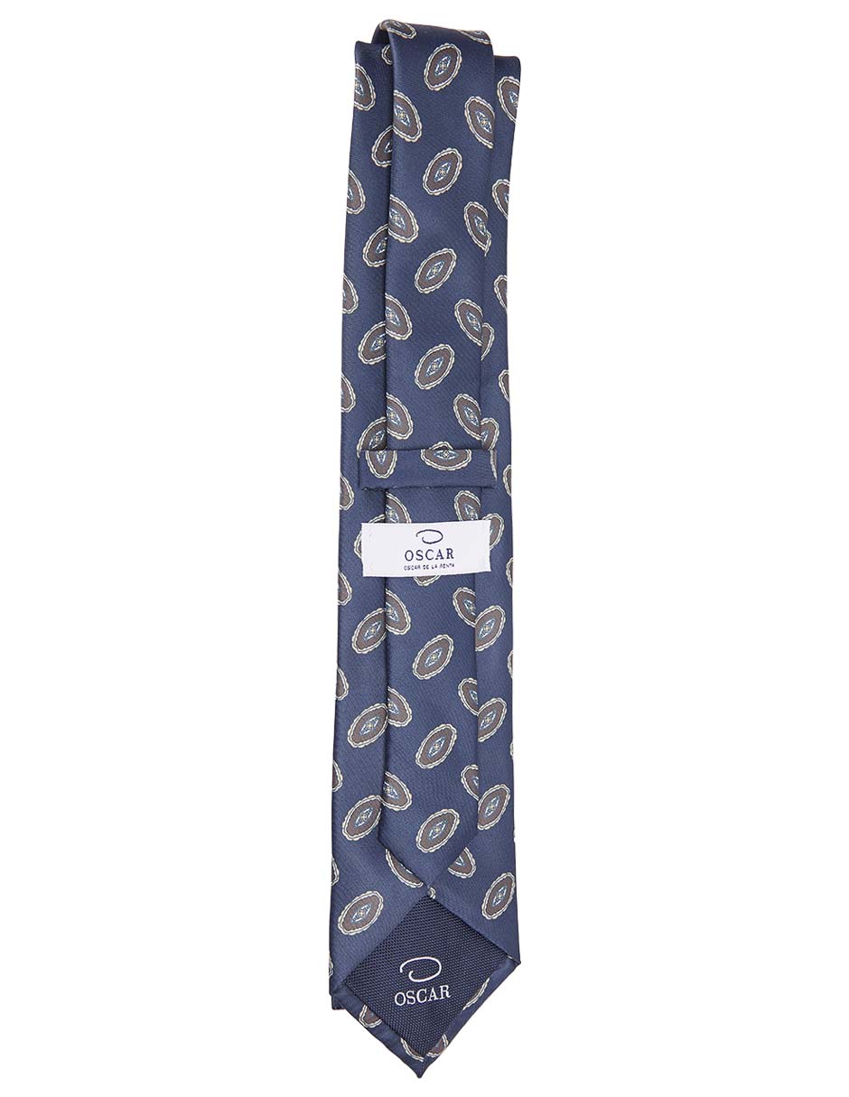 Corbata regular estampado floral para hombre 2